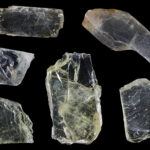 Sanidines gemmes (lot de 6 pièces).