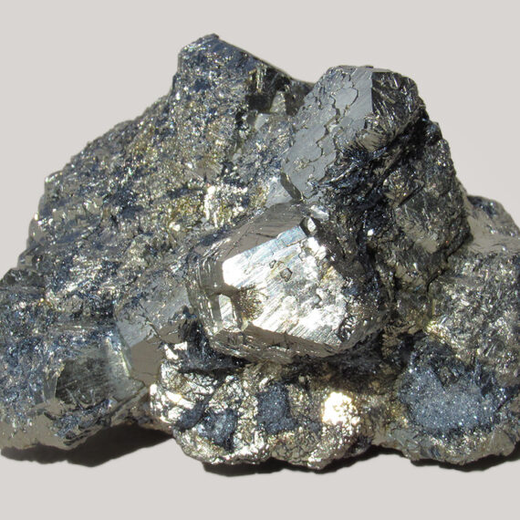 Pyrite et hématite d'Italie.