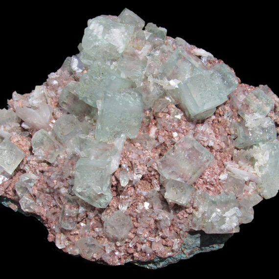 Fluorapophyllite-(K), stilbite-Ca et heulandite-Ca d'Inde.