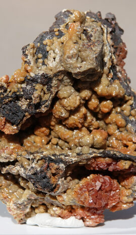 Vanadinite et goethite du Maroc