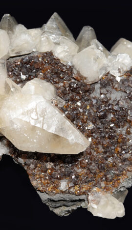 Calcite, sphalérite et dolomite du Gard