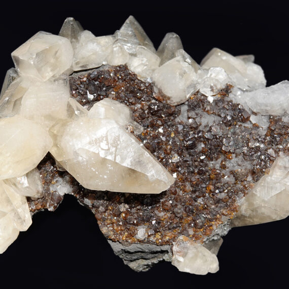 Calcite, sphalérite et dolomite du Gard