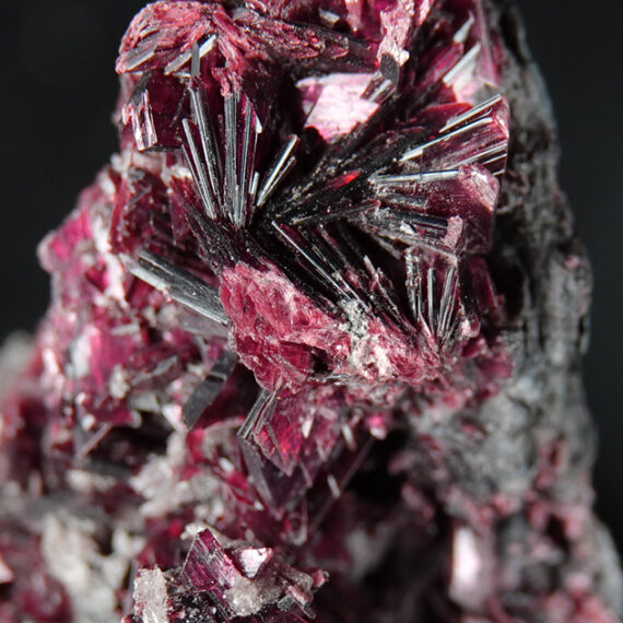 Erythrite et quartz du Maroc