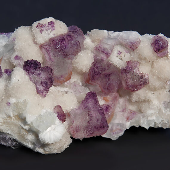 Fluorine et quartz de Chine