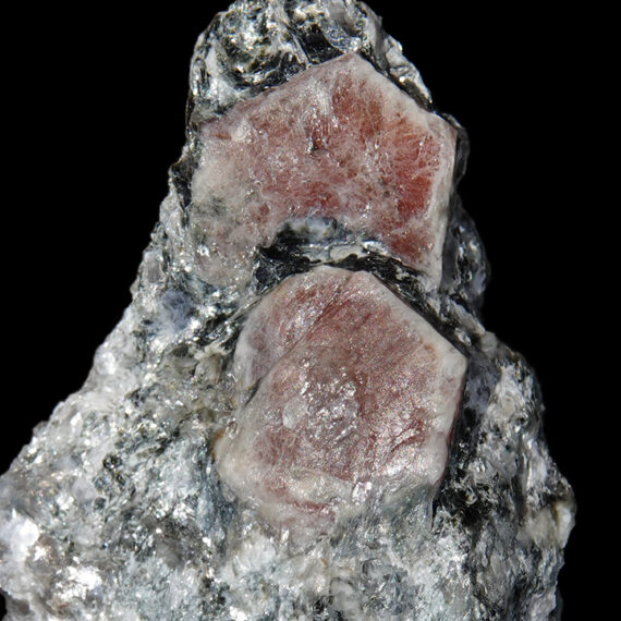 Corindon et muscovite de Norvège
