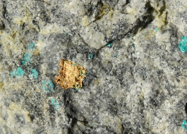 Or natif et atacamite du Chili – Image 4