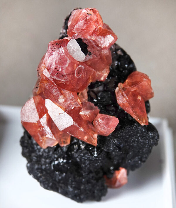 Rhodochrosite et neotocite du Pérou