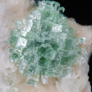 Fluorapophyllite-(K) et stilbite-Ca d'Inde