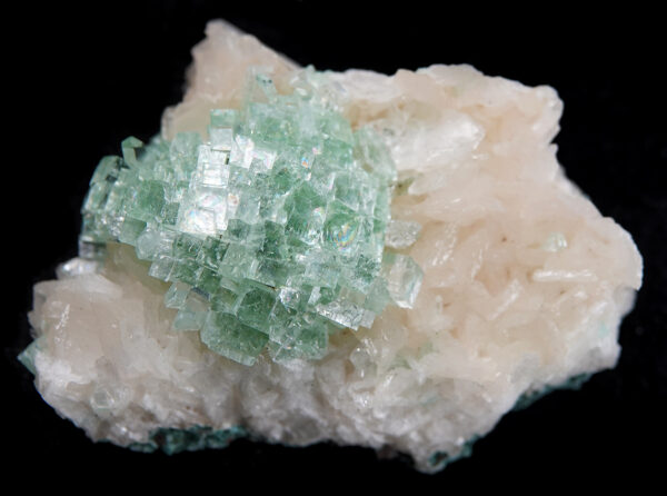 Fluorapophyllite-(K) et stilbite-Ca d'Inde – Image 2