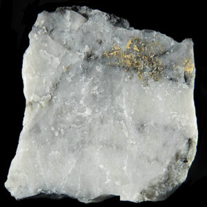 Or natif, graphite et pyrite du Ghana