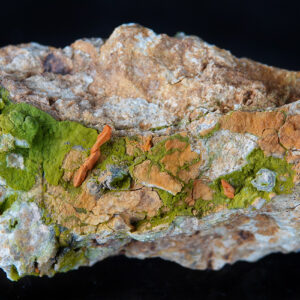 Crocoïte et pyromorphite de Dordogne