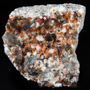 Spessartine, quartz et microcline de Chine