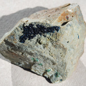 Clinoclase et cornubite des Etats-Unis