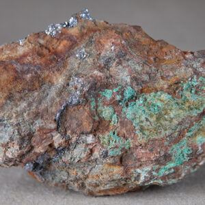 Molybdénite et malachite de Haute-Saône